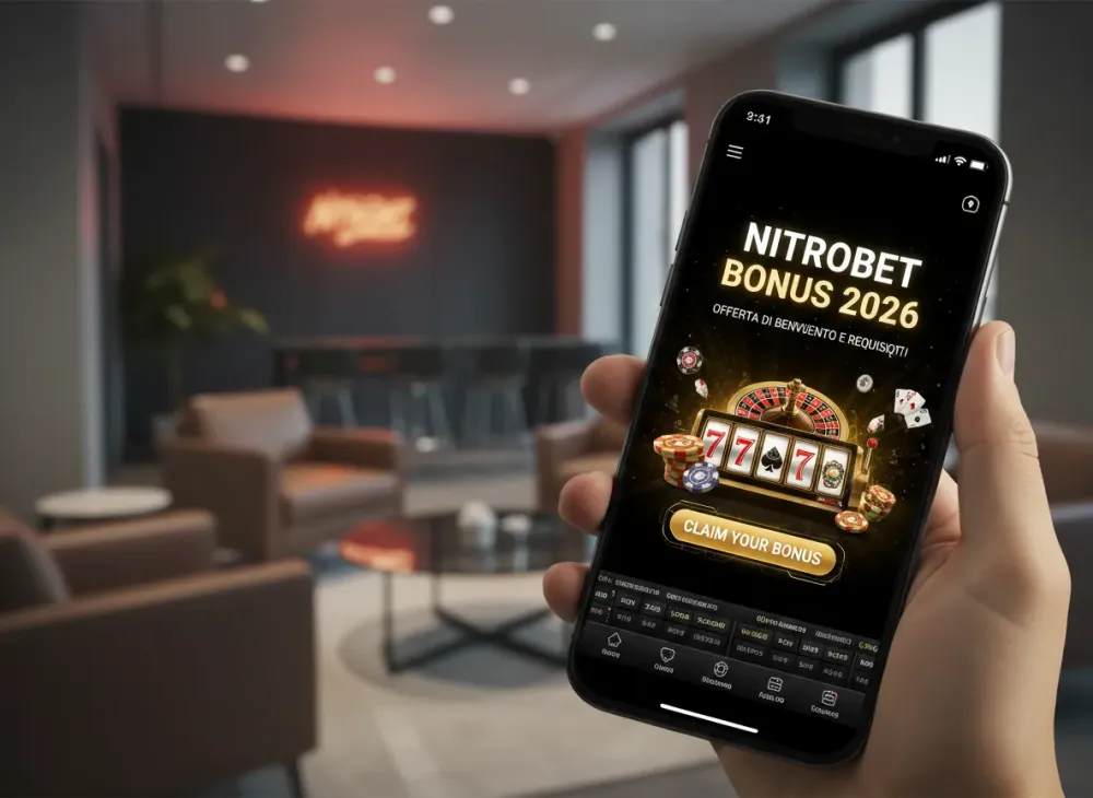 Nitrobet bonus 2026 – offerta di benvenuto e requisiti