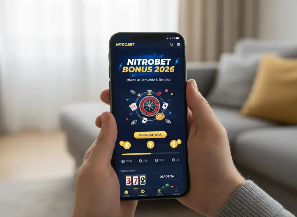 Nitrobet bonus 2026 – offerta di benvenuto e requisiti